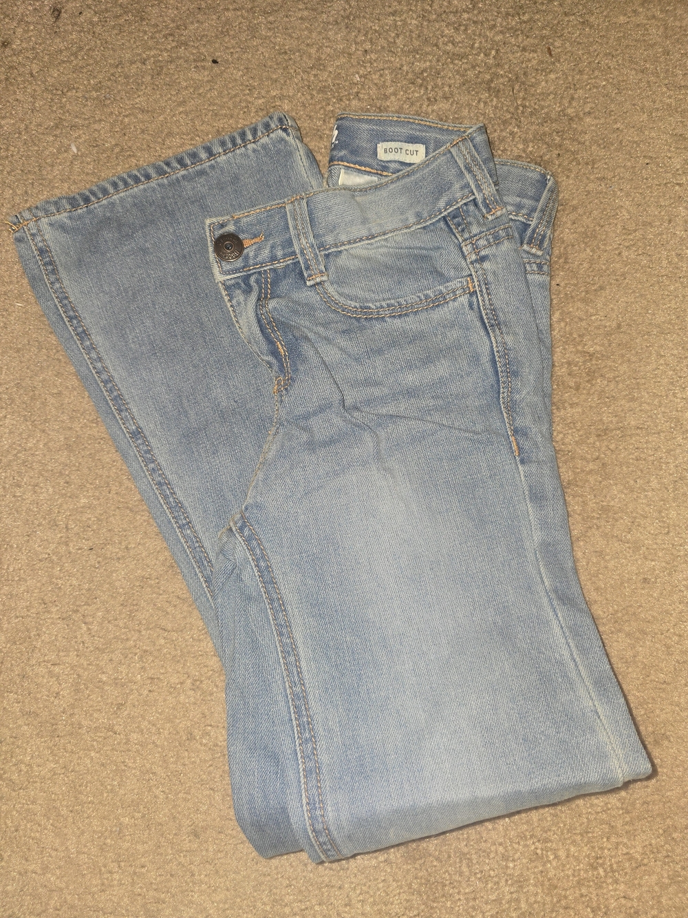 OshKosh B'gosh Light Blue Kids Bootcut Jeans